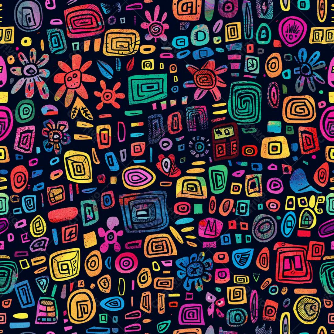 Textura Abstrata Colorida para Fundo