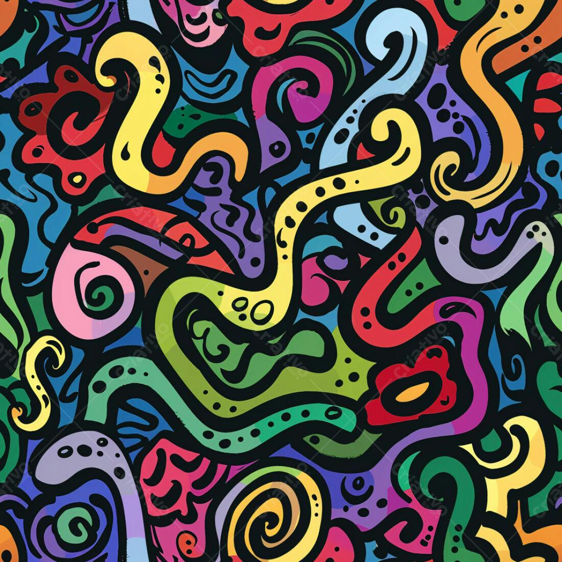 Textura Abstrata Colorida para Fundo