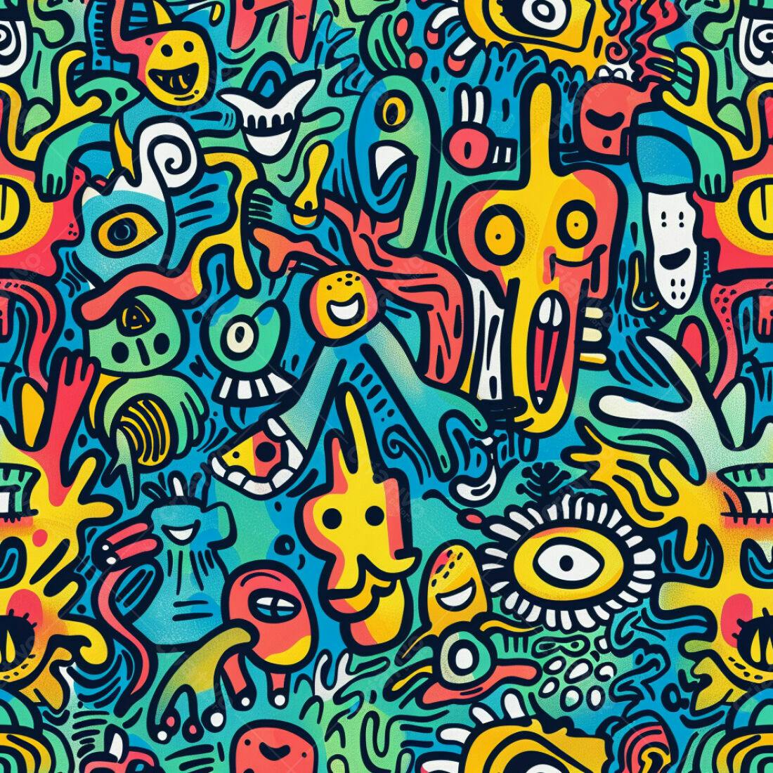 Textura Abstrata Colorida para Fundo