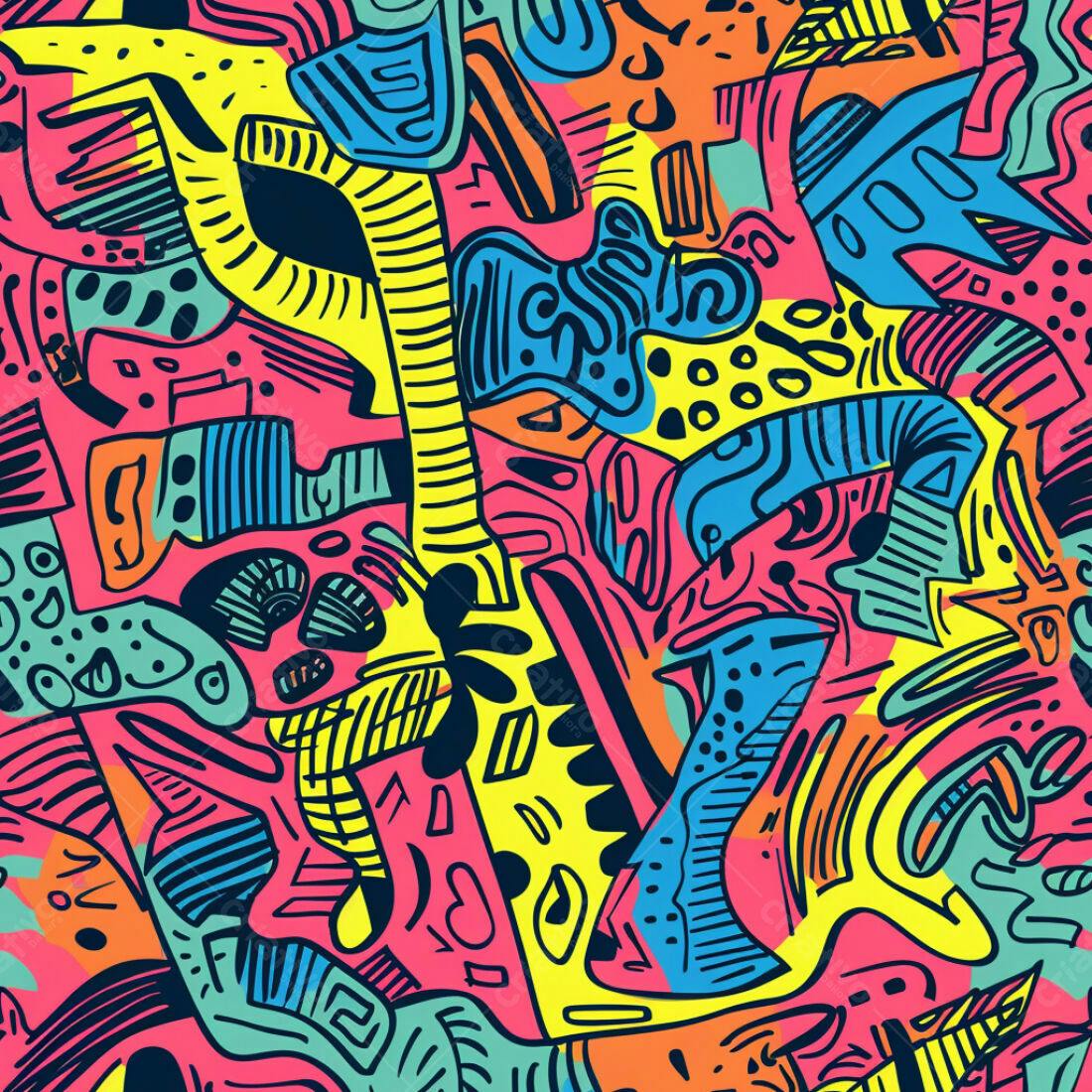 Textura Abstrata Colorida para Fundo