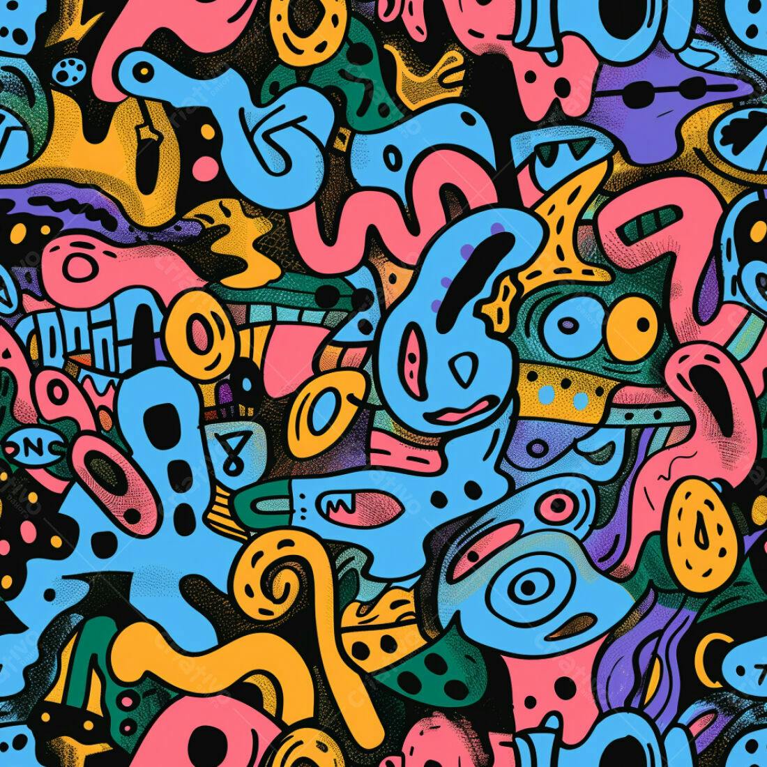Textura Abstrata Colorida para Fundo