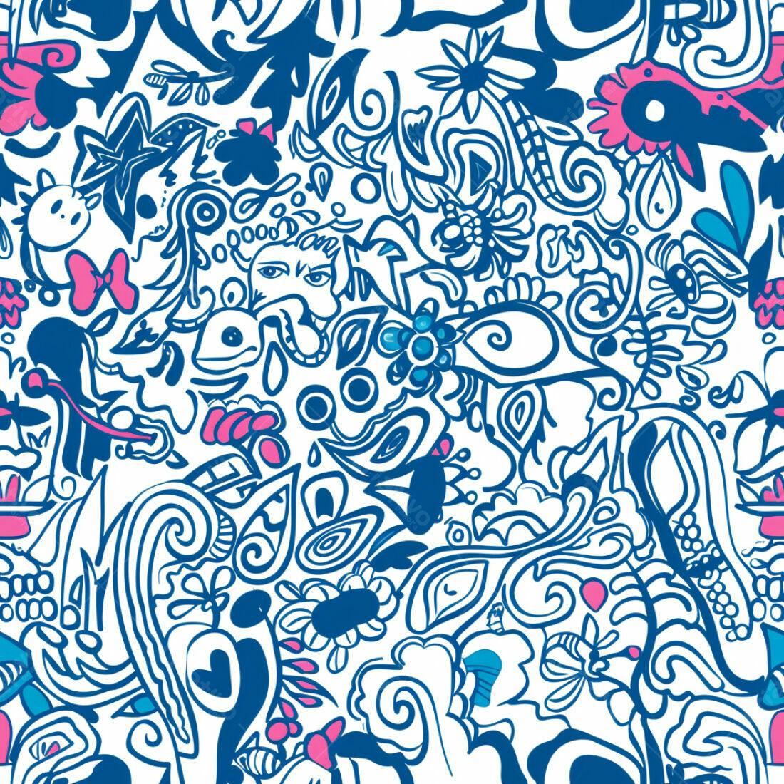 Textura Abstrata Azul e Rosa para Fundo