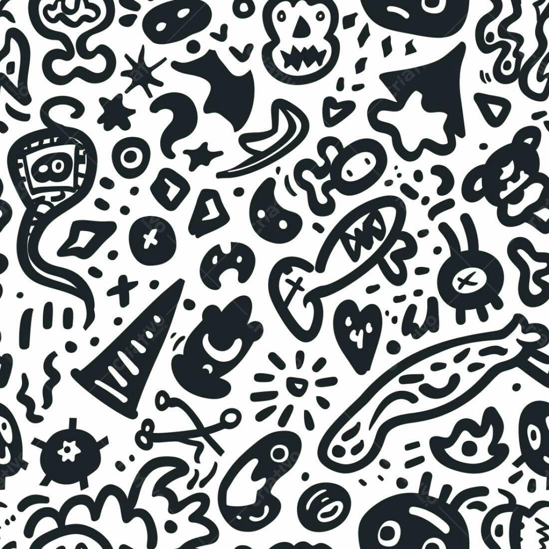 Textura Abstrata Monocromática para Fundo