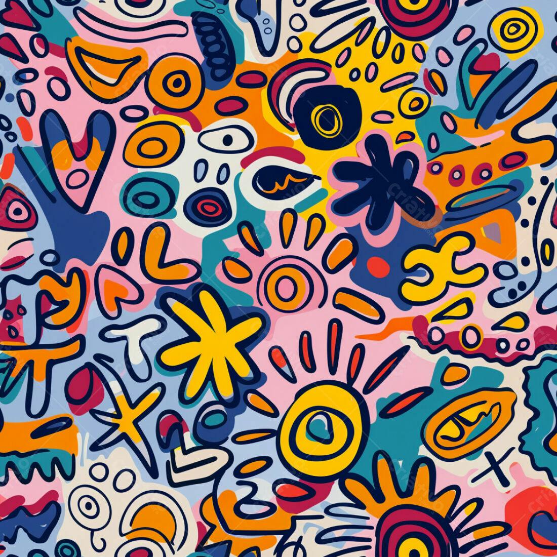 Textura Abstrata Colorida para Fundo