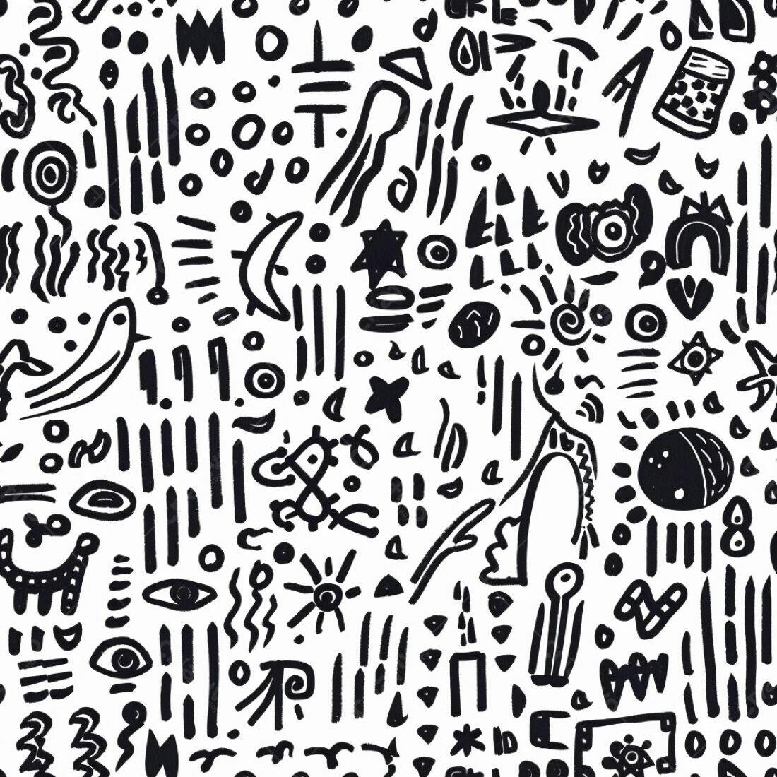 Textura Abstrata Preto e Branco para Fundo