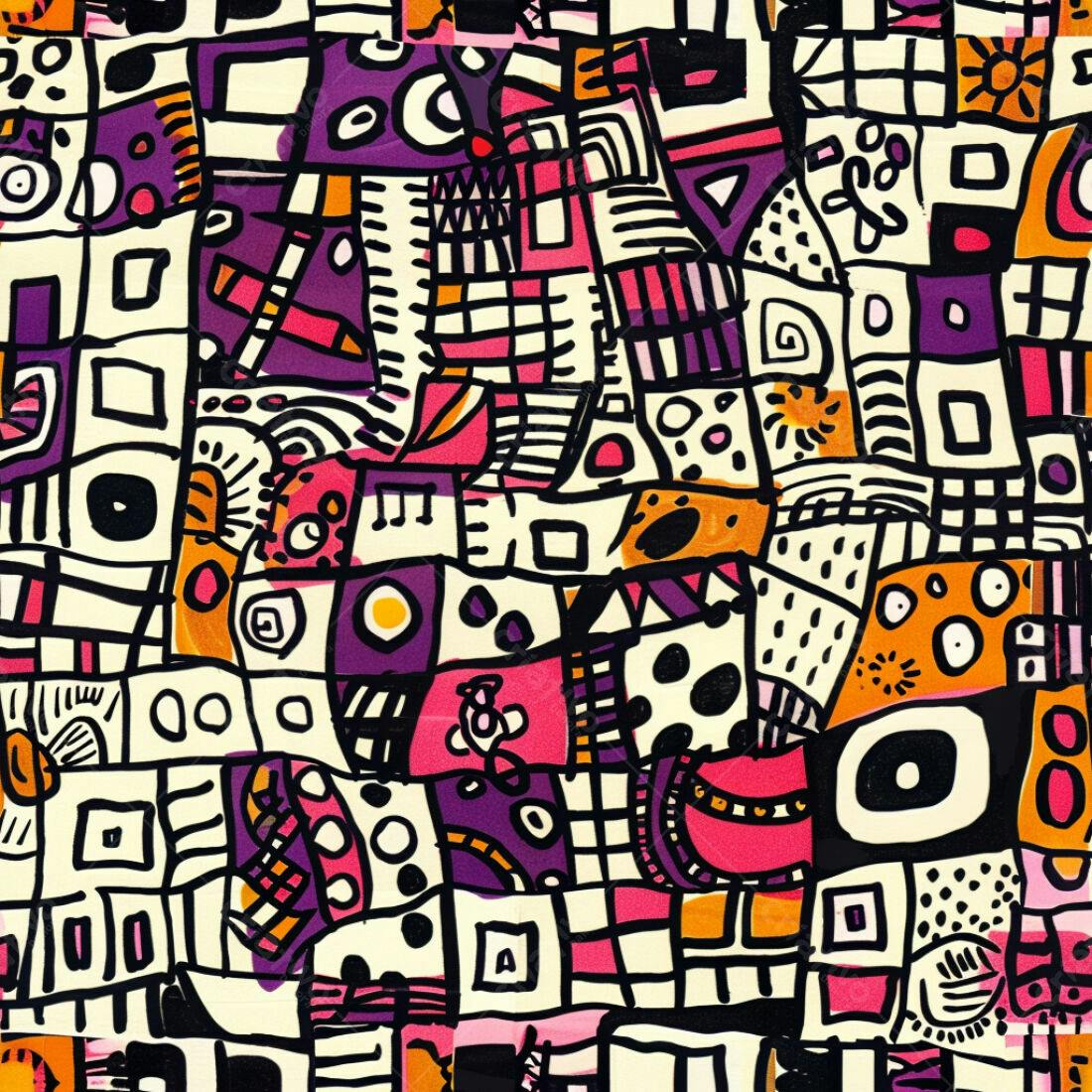 Textura Abstrata Colorida para Fundo