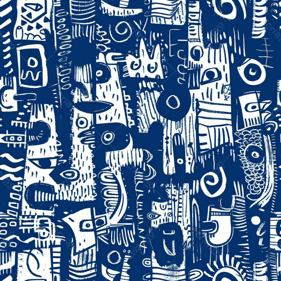 Textura Abstrata Azul e Branca para Fundo