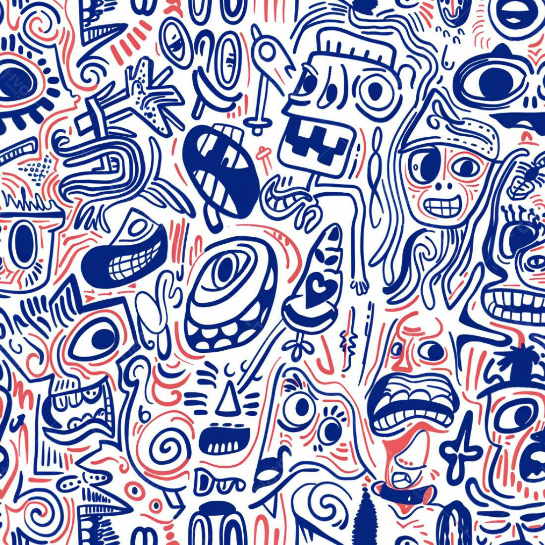 Textura Abstrata Cartoon para Fundo