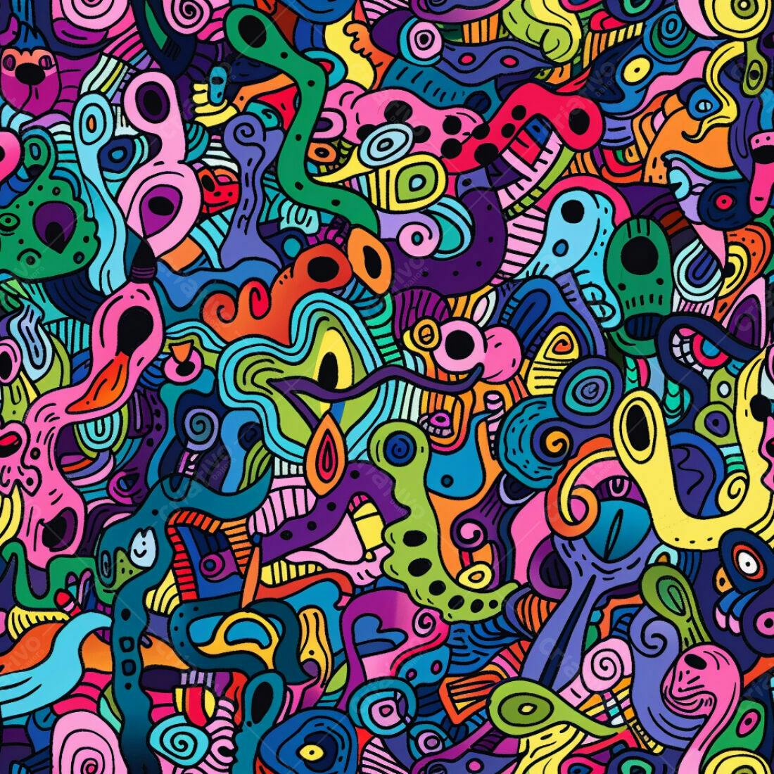 Textura Abstrata Colorida para Fundo