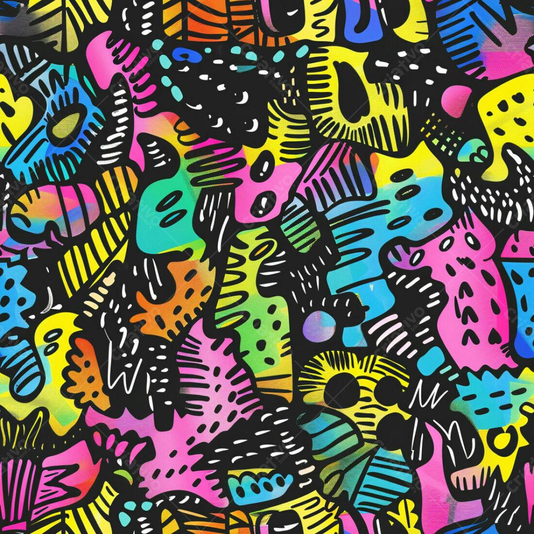 Textura Abstrata Colorida para Fundo