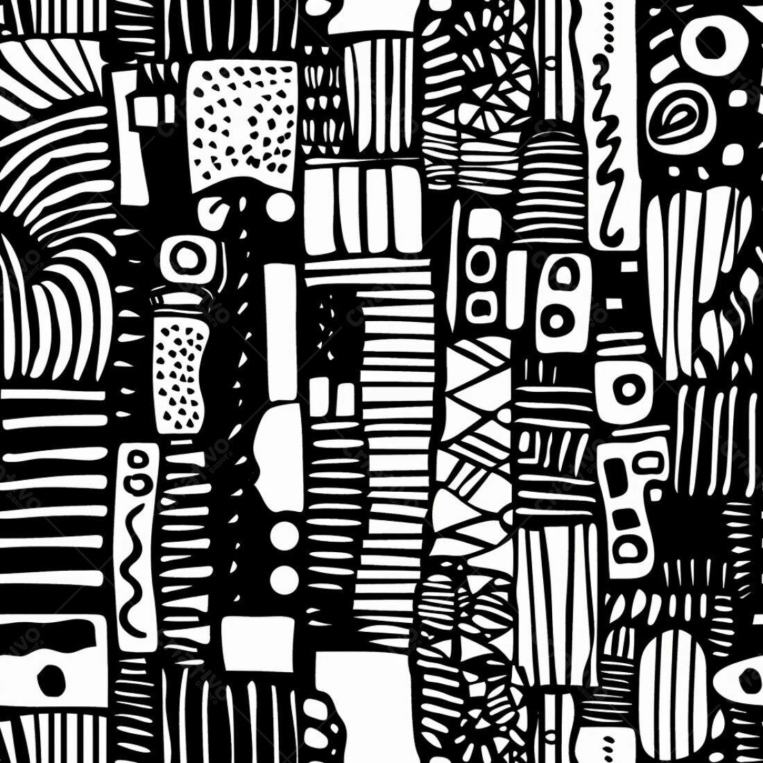 Textura Abstrata Preto e Branco para Fundo