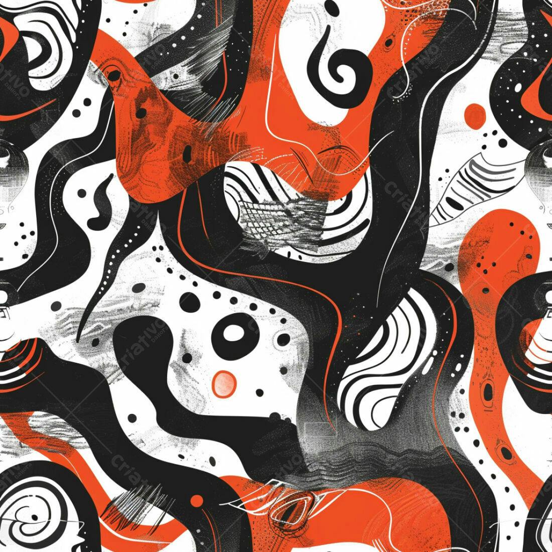 Textura Abstrata Vermelho e Preto para Fundo