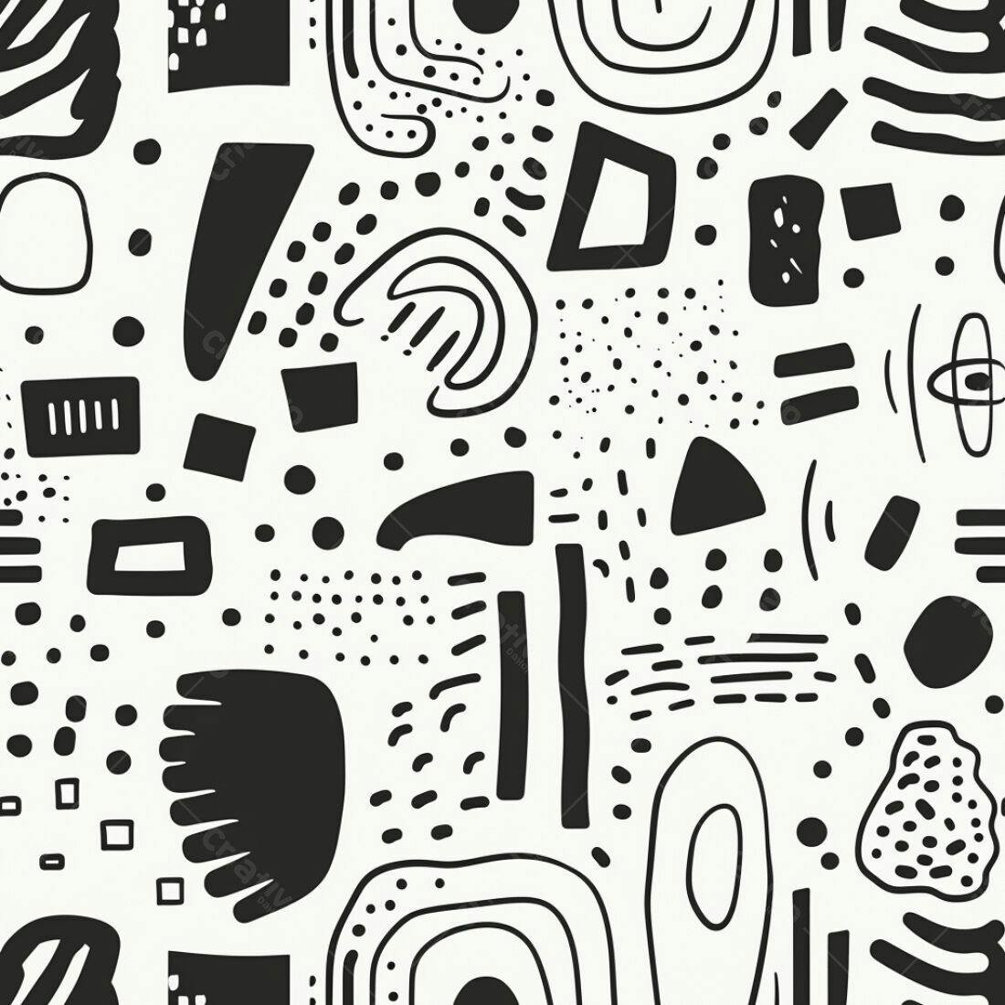 Textura Abstrata Preto e Branco para Fundo