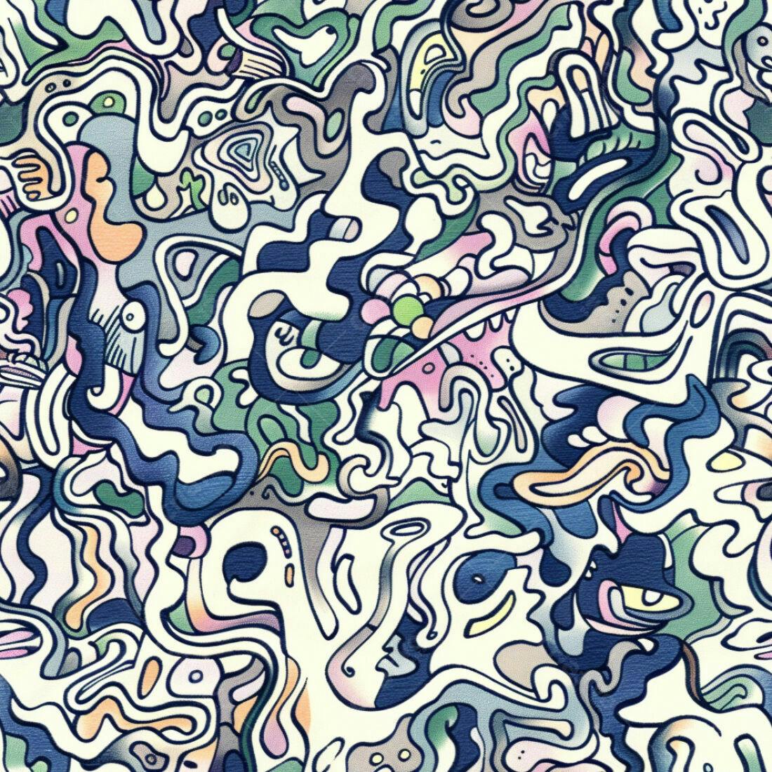 Textura Abstrata Colorida para Fundo