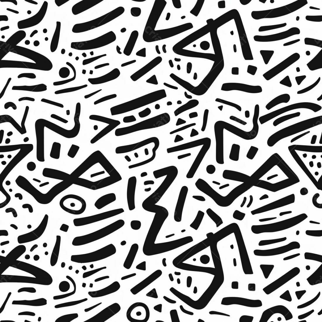 Textura Abstrata Preto e Branco para Fundo