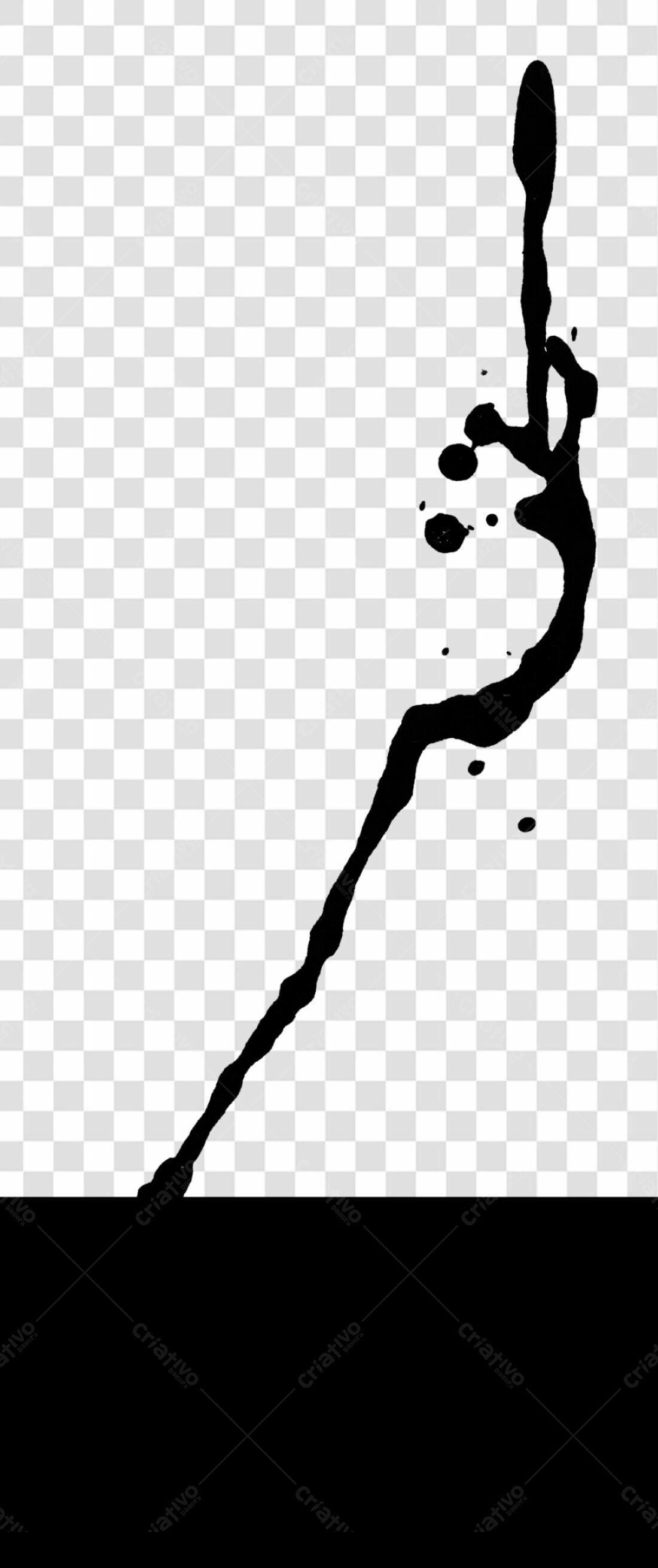 Icone Gotas de Tinta PNG com fundo transparente