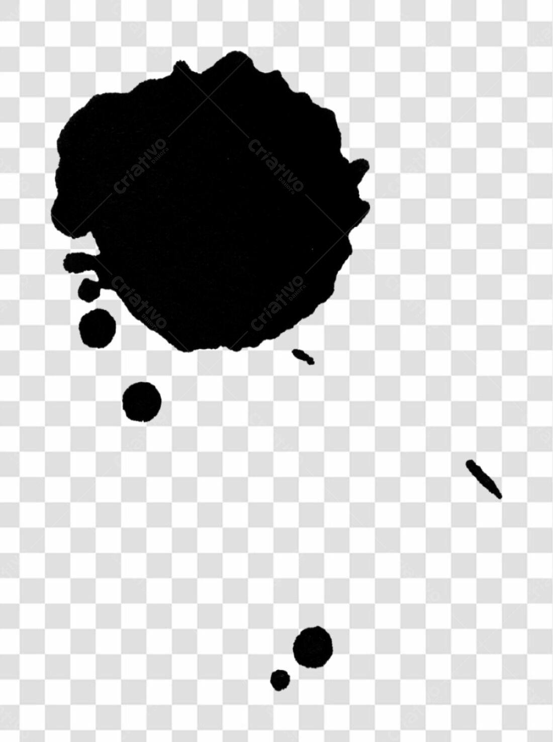 Icone Borrão de Tinta PNG com fundo transparente