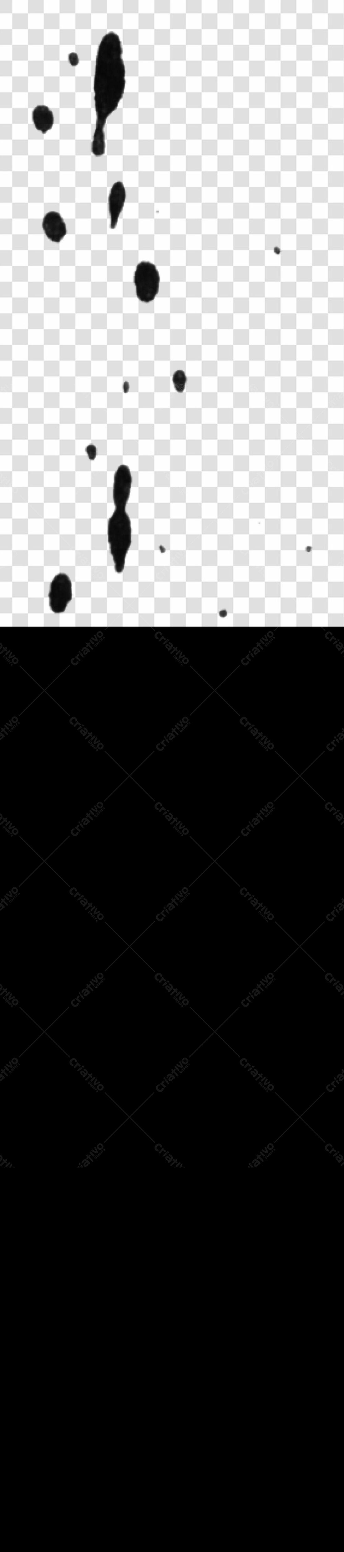Icone Pingos de Tinta PNG com fundo transparente
