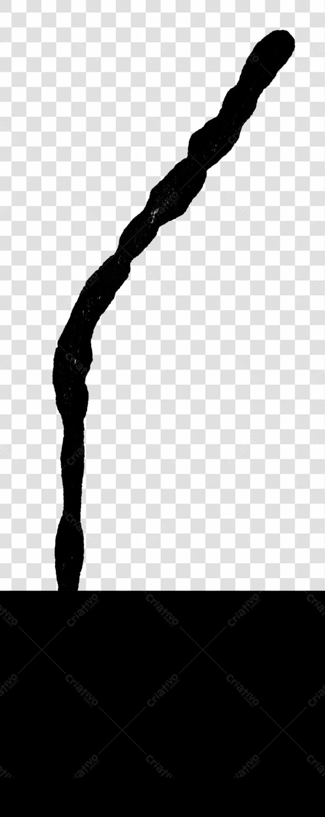 Icone abstrato preto PNG com fundo transparente