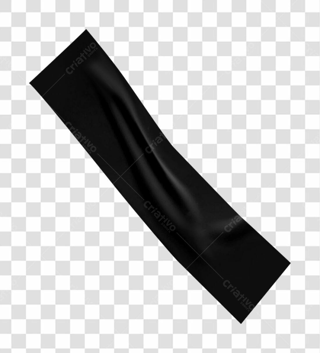 Banner Preto PNG com fundo transparente