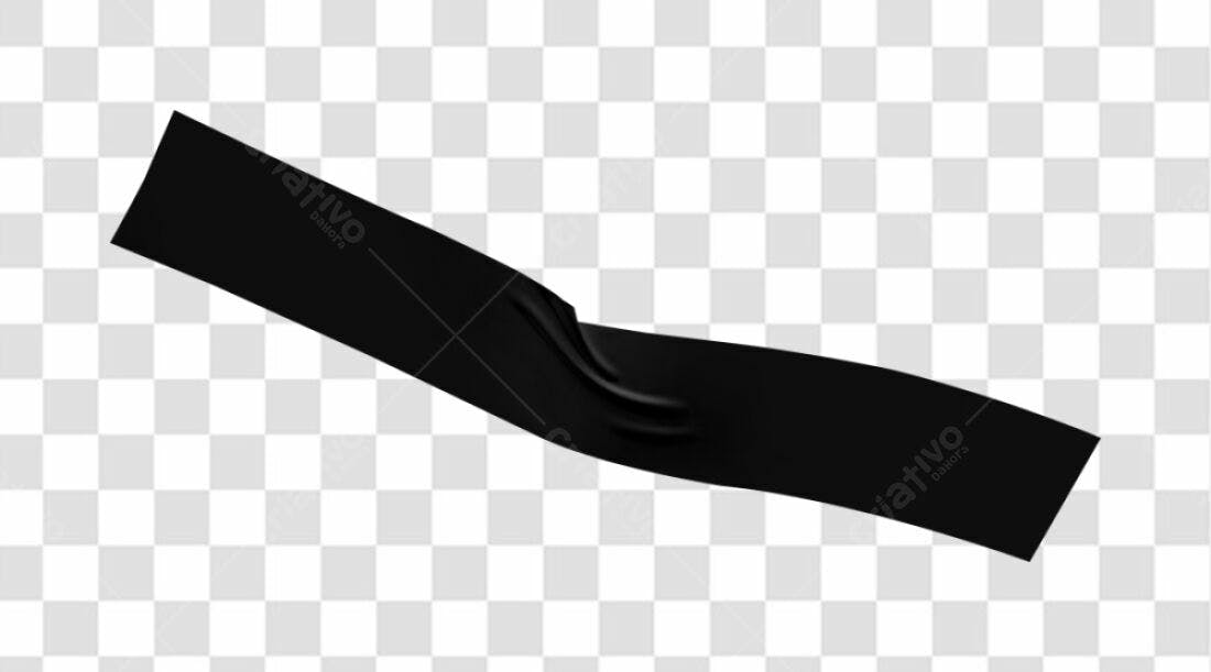 Fita Preta PNG com fundo transparente