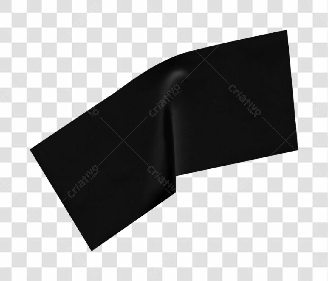Bandeira Preta PNG com fundo transparente