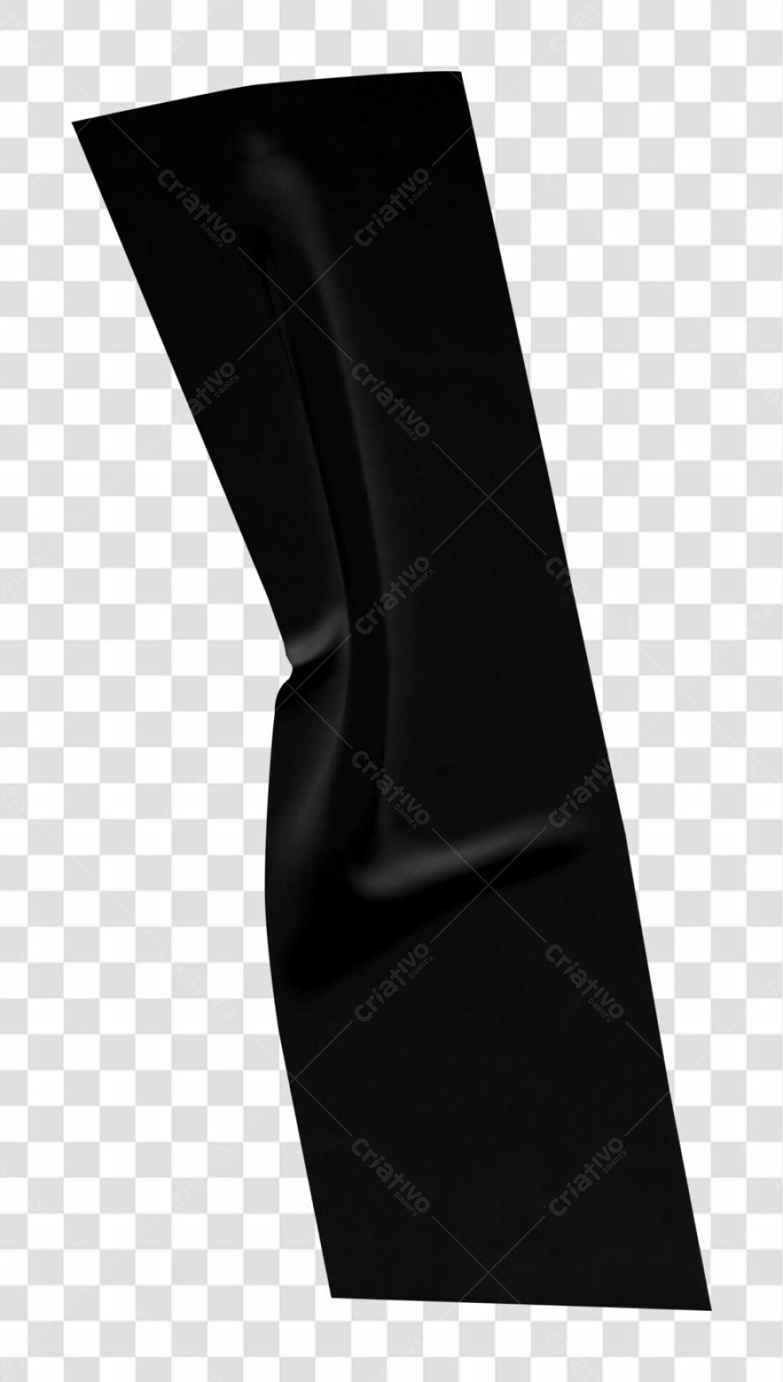 Banner Preto PNG com fundo transparente