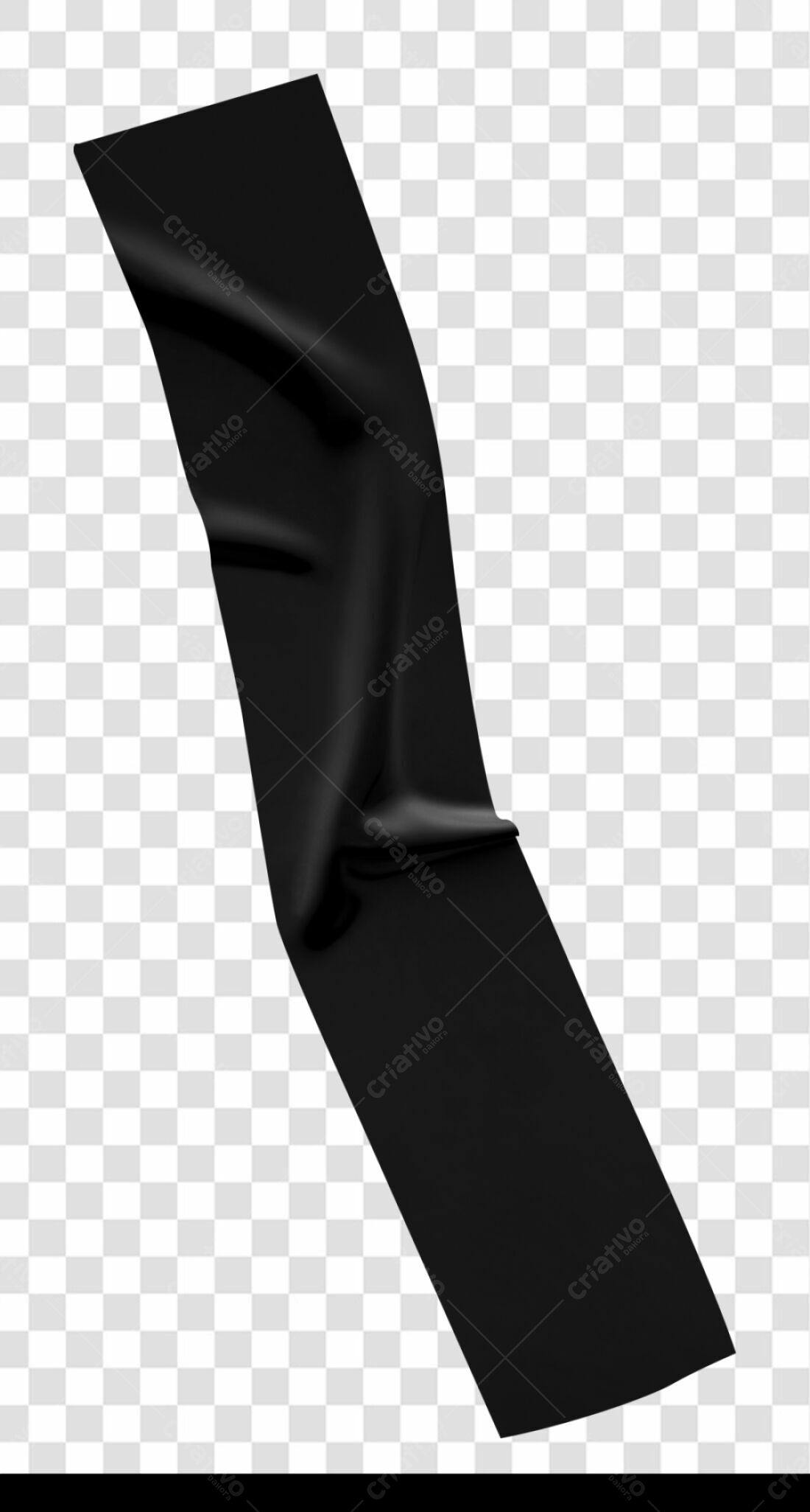 Banner Preto PNG com fundo transparente