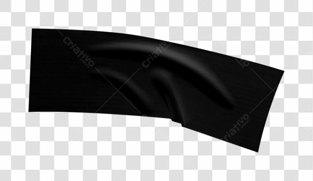 Bandeira Preta PNG com fundo transparente