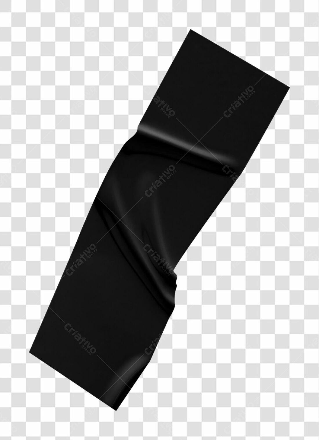 Banner Preto para eventos PNG com fundo transparente