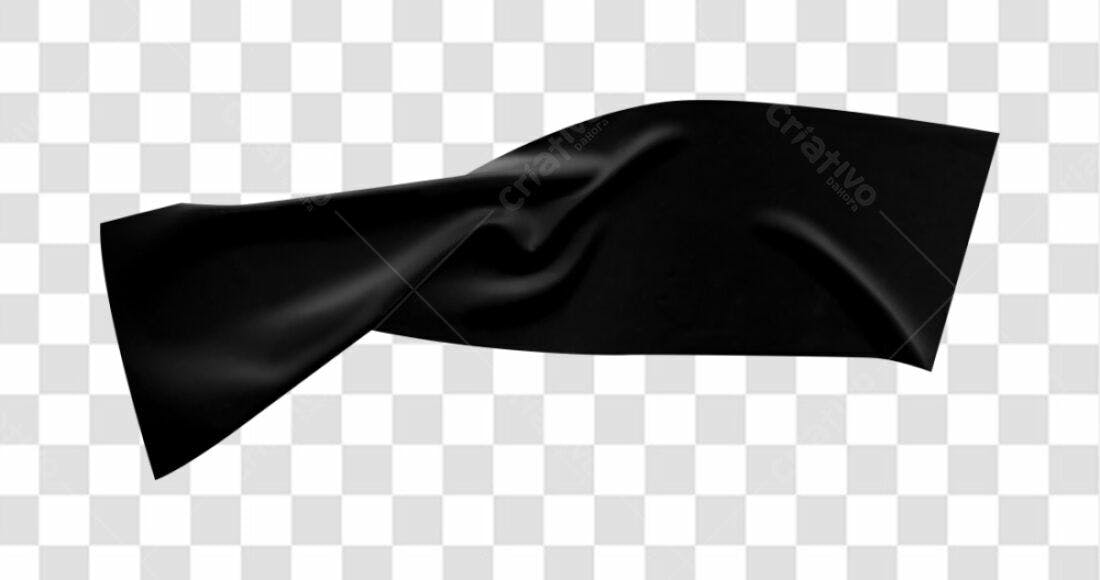 Bandeira Preta PNG com fundo transparente