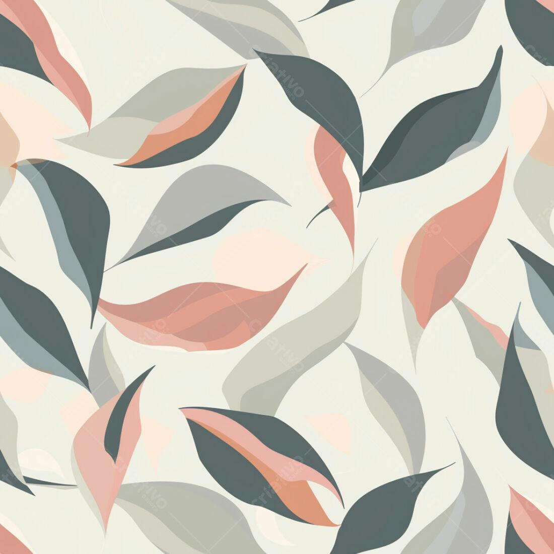 Textura Folhas Abstrata para Fundo