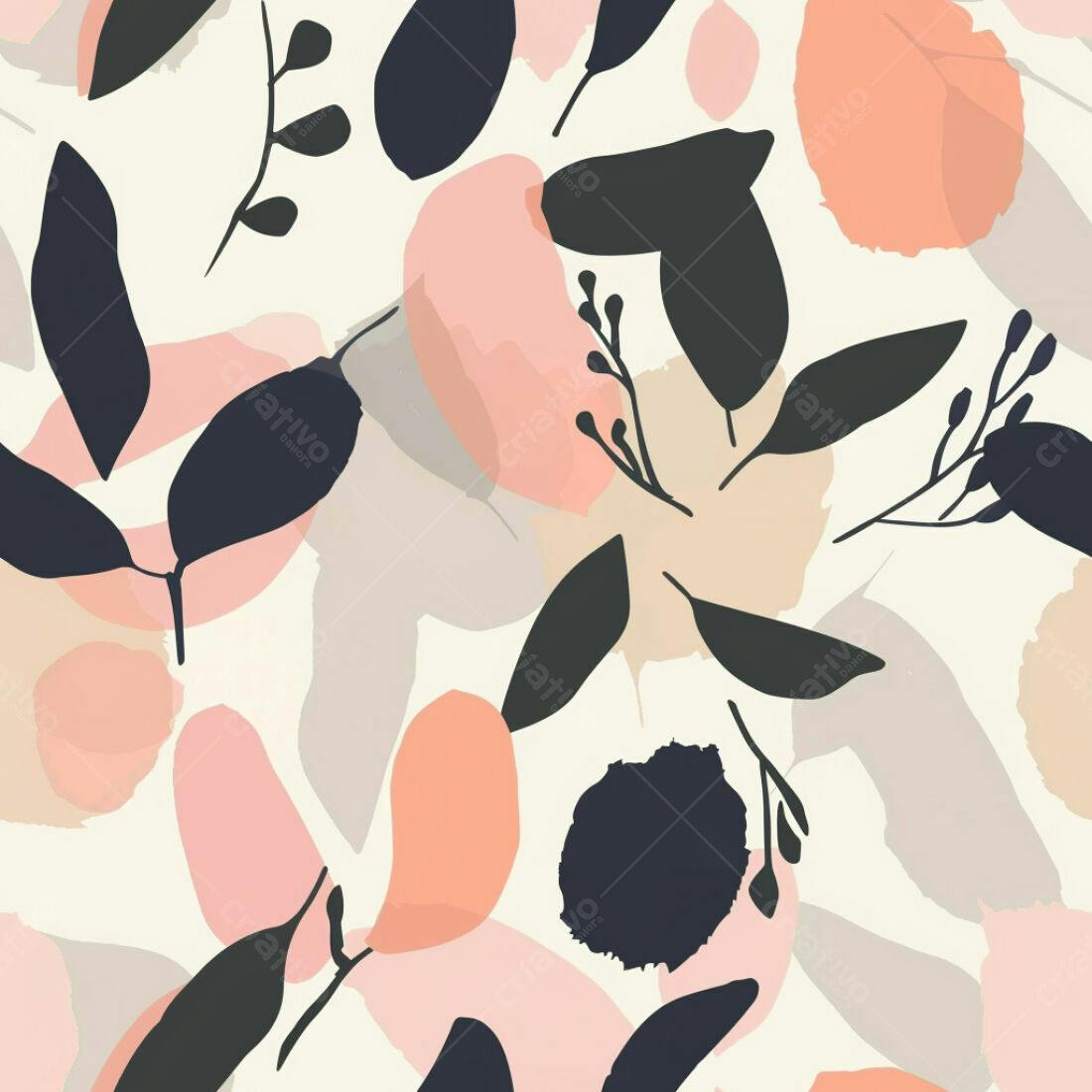 Textura floral abstrata para fundo