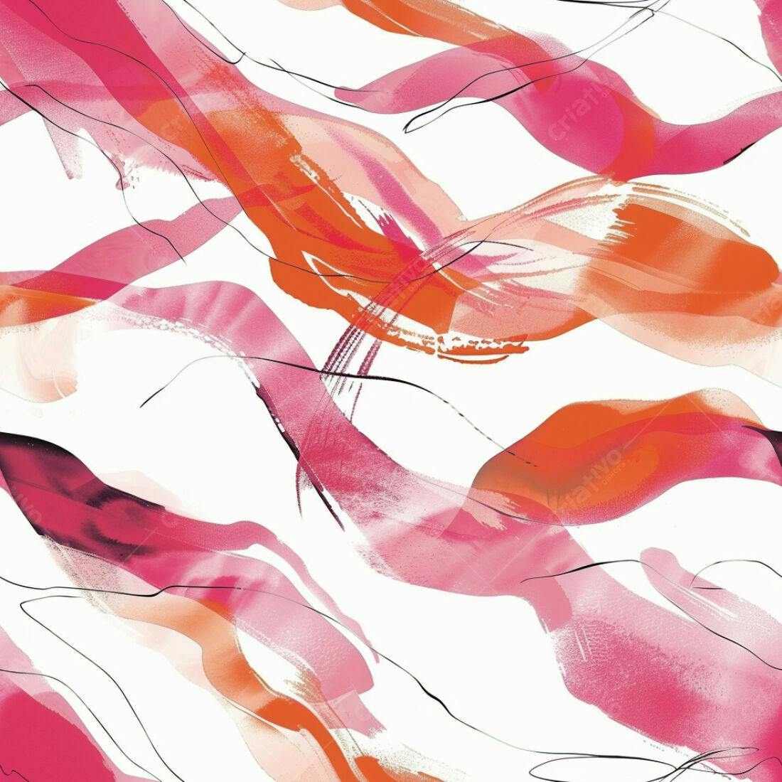 Textura Abstrata Rosa e Laranja para Fundo