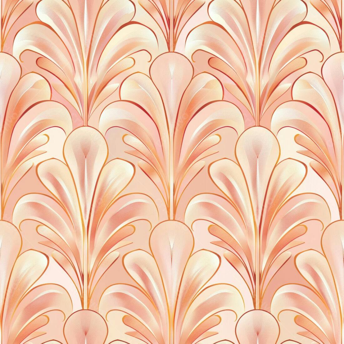 Textura Floral Rosa para Papel de Parede