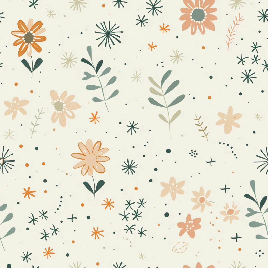 Textura floral delicada para fundo