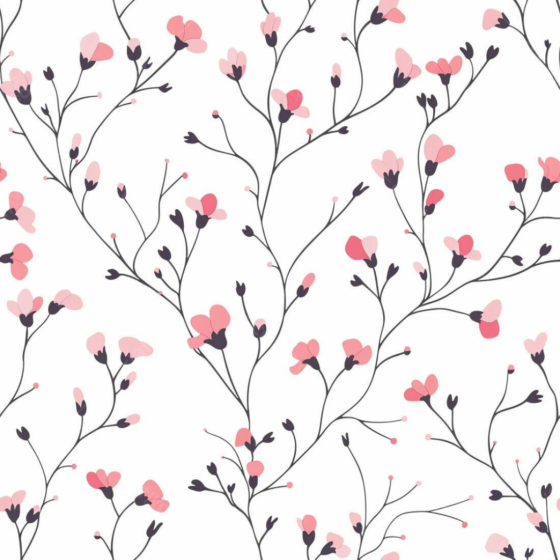 Textura floral rosa para papel de parede