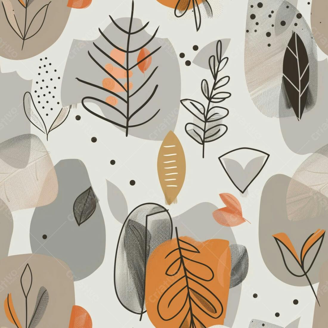 Textura Abstrata Folhas para Fundo