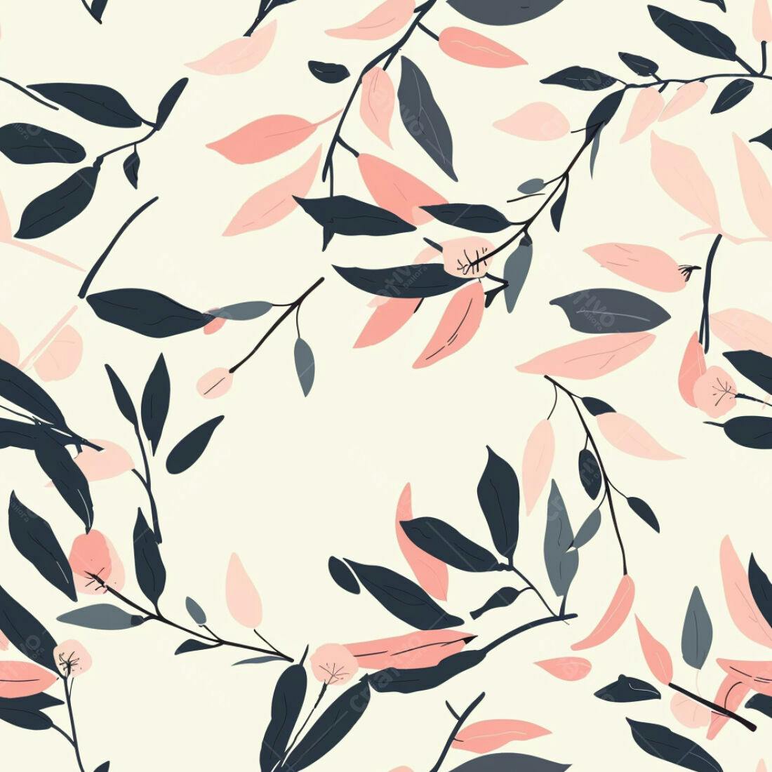 Textura floral romântica para papel de parede