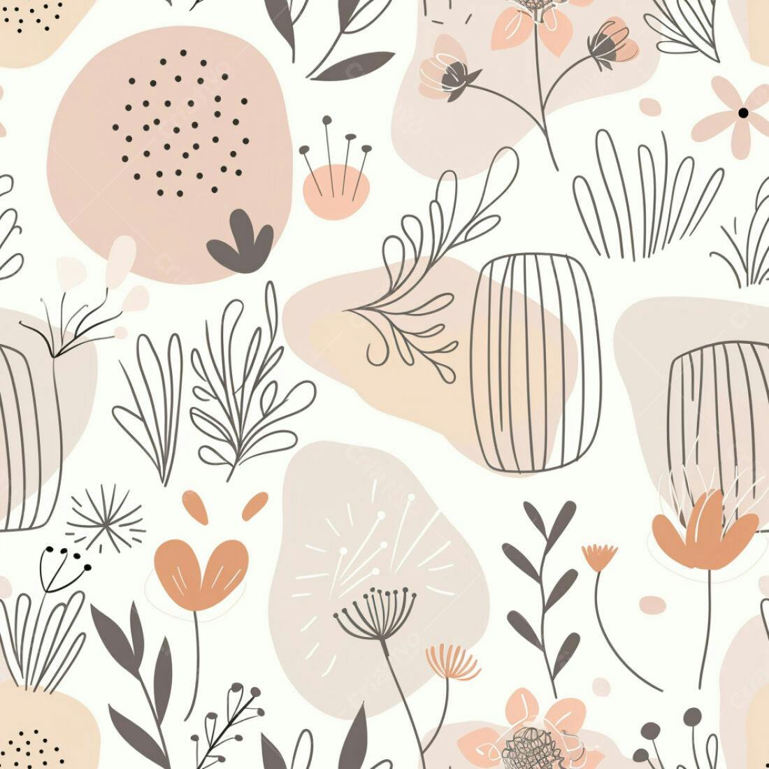 Textura floral minimalista para fundo
