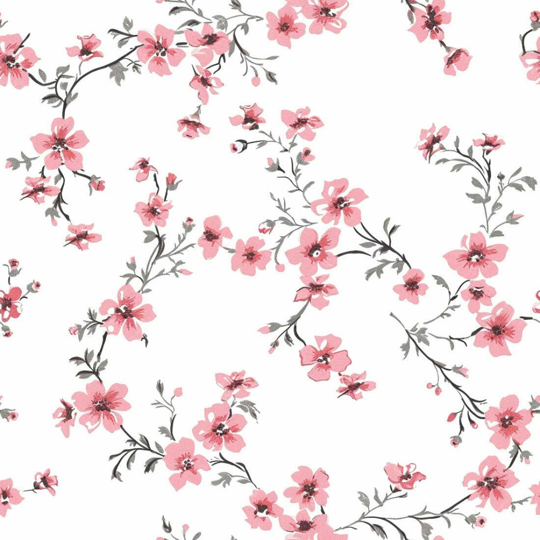 Textura floral rosa para papel de parede