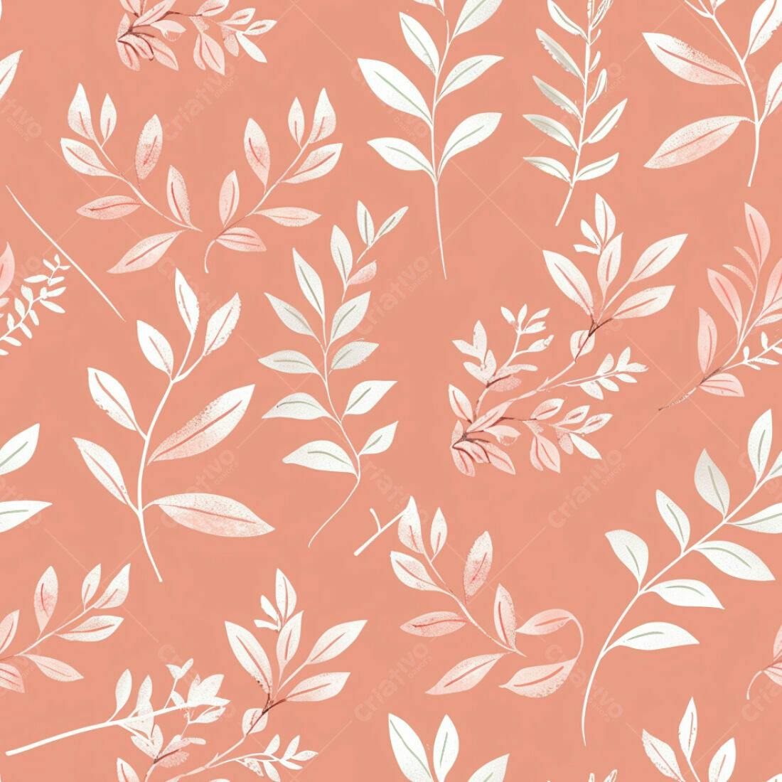 Textura Folhagem Rosa para Fundo