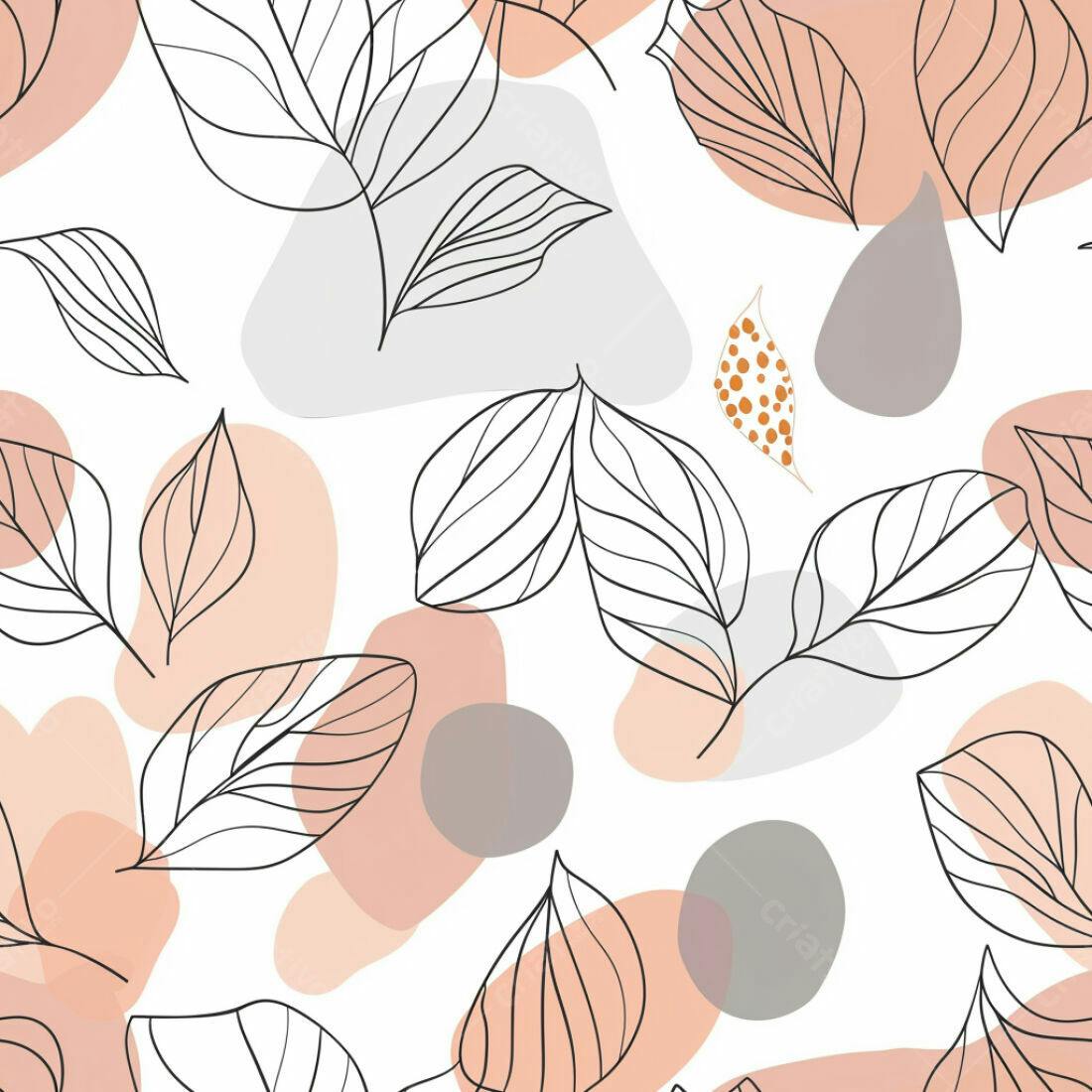 Textura Folhas Abstrato para Fundo