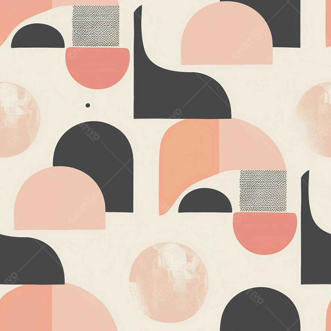 Textura Abstrata Geométrica Rosa e Cinza para Fundo