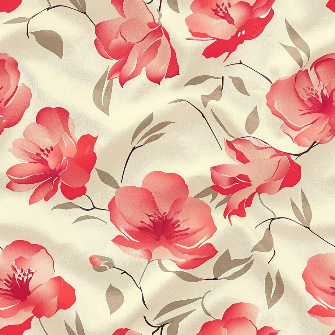 Textura floral rosa claro para papel de parede