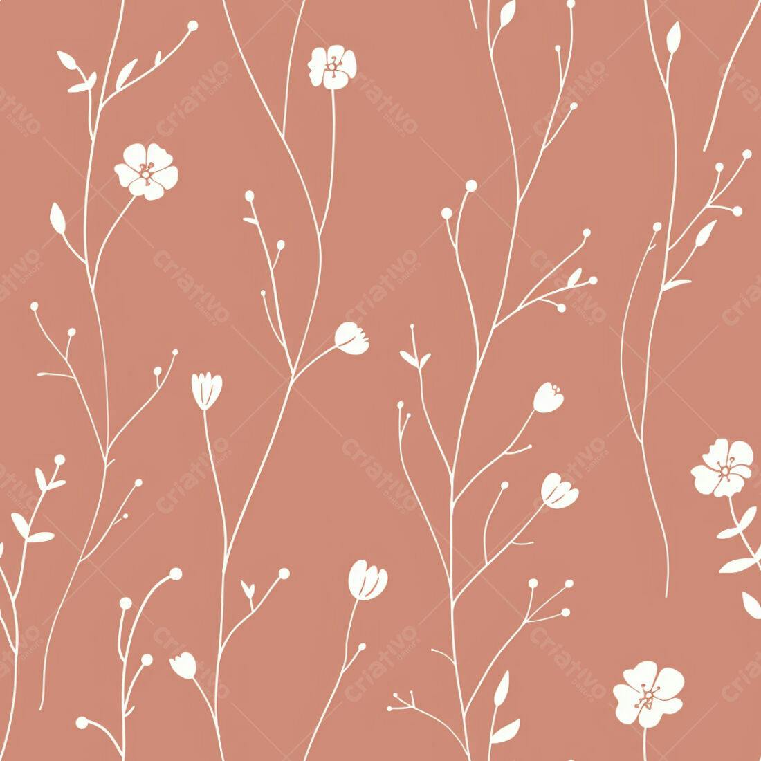 Textura floral rosa claro para papel de parede