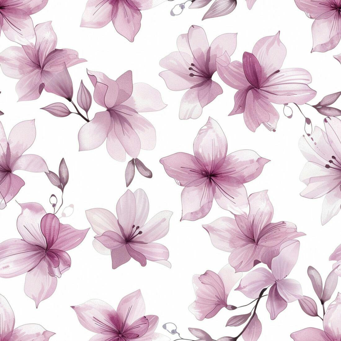 Textura floral romântica para papel de parede