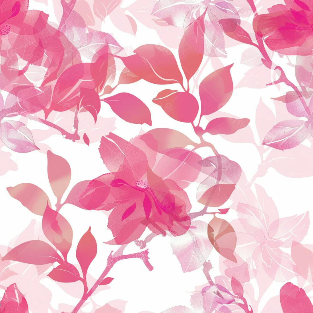 Textura floral rosa para papel de parede