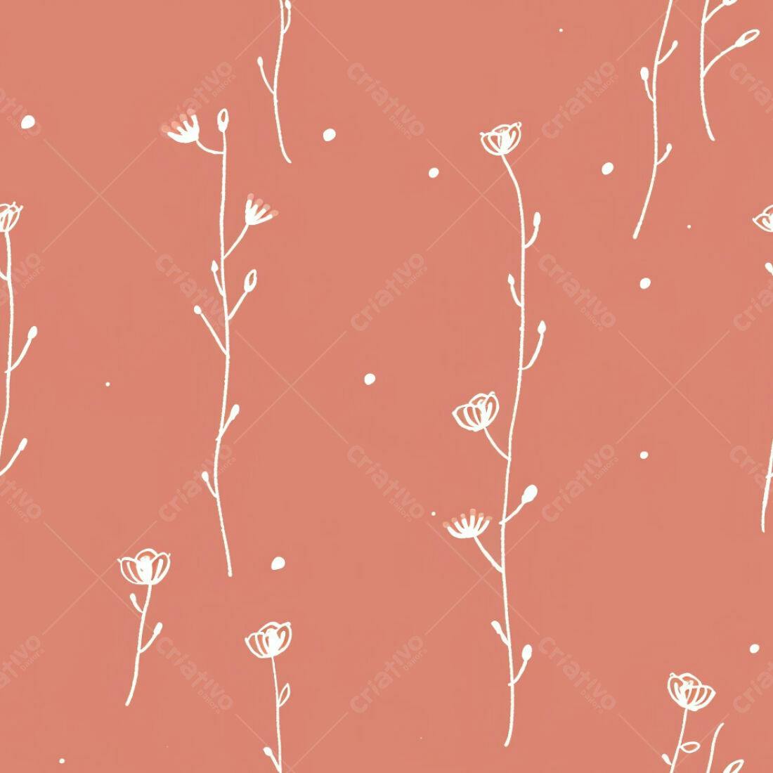 Textura floral delicada rosa para fundo