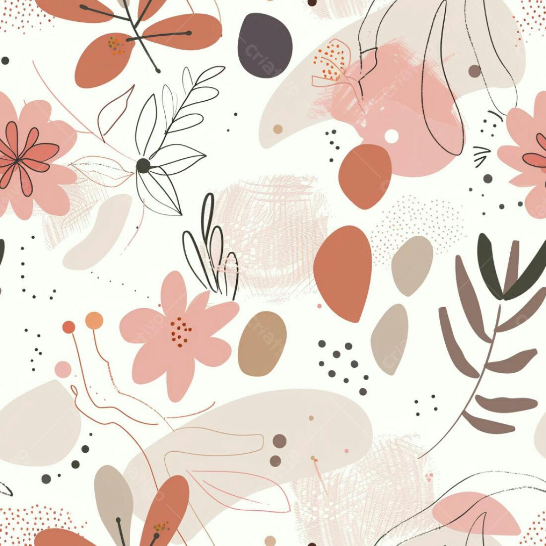 Textura floral abstrata para fundo